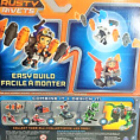 NEW Nickelodeon Rusty Rivets Build Me Rivet System - JET PACK ~ Spin Master Toys - Picture 3 of 4